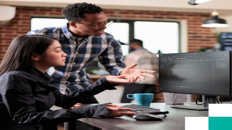 Individuals providing cyber security services on a computer